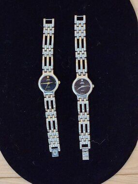 SWISS CHARTER Swiss Movement Quartz x2 Two Wrist Watches 15 cm wrist Original